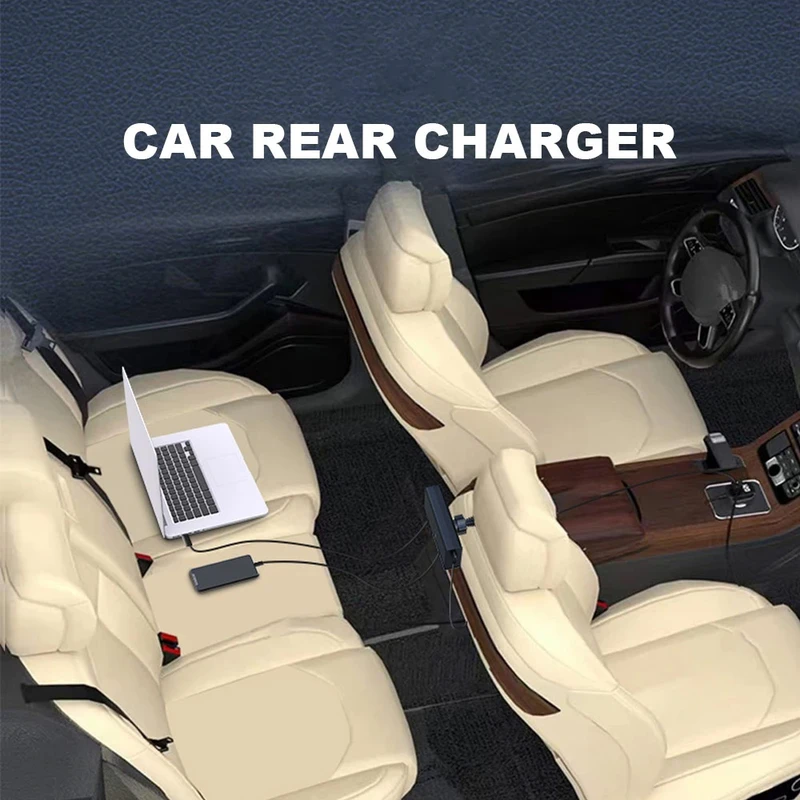 شارژر فندکی گرین لاین مدل Backseat Car Charger - Image 4